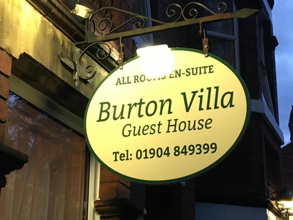 Burton Villa Guest House York Exterior photo